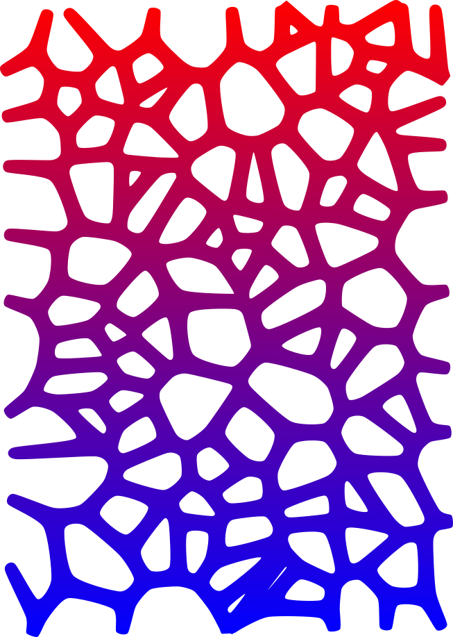 Voronoi pattern: Attribution By LouLB - Own work, CC BY-SA 4.0, https://commons.wikimedia.org/w/index.php?curid=109474787
