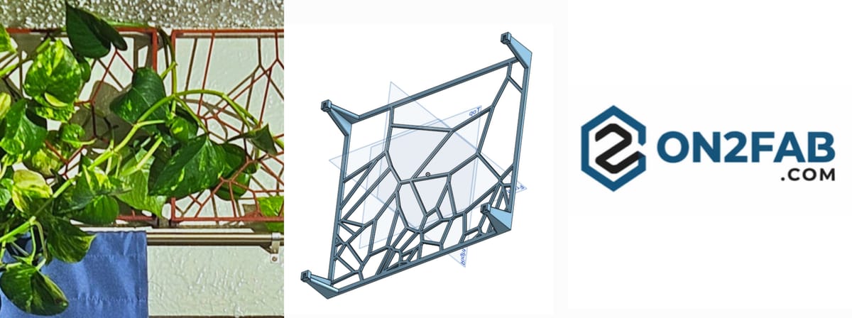 Climbing Plant Lattice